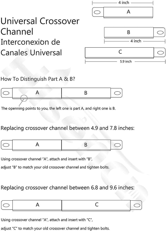 Grill Replacement Parts Repair Kit for Kenmore Grill Burner,Heat Plate,Crossover