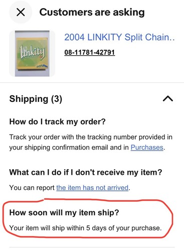 Item photo(s) from verified buyer