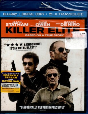 Elite (Blu-ray + Digital Copy, 2013) (Jason Statham, Clive Own, DeNiro) NEW