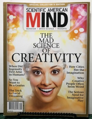 Scientific American Mind Mad Science Of Creativity Spring 2017 FREE SHIPPING JB