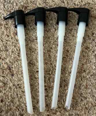 4 WEN by Chaz Dean Replacement Pumps for 32 OZ Cleansing Conditioner 9.5'' NEW
