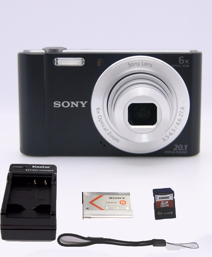 SONY Cyber-Shot DSC-W810 Compact Digital Camera BLACK | eBay