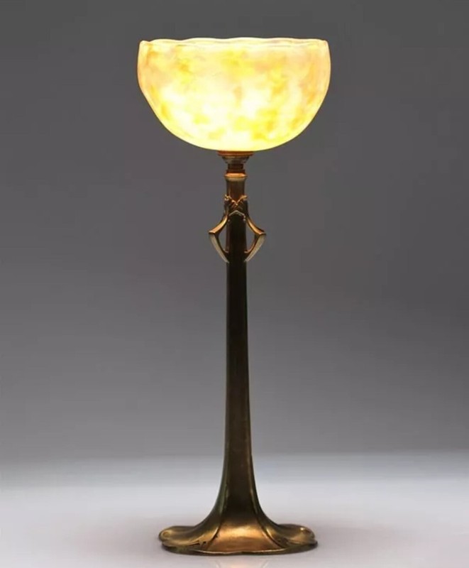 Lampe De Table 1900 Daum Nancy & Louis Majorelle