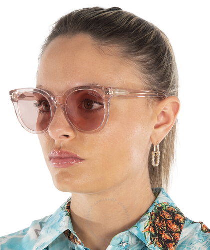 TOM FORD TOM FORD FT1109-72S-53 SHINY PINK SUNGLASSES