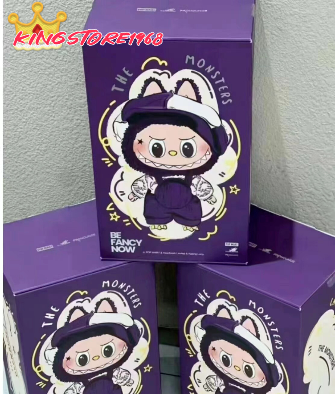 Labubu The Monsters X Pronounce Be Fancy Now Vinyl Plush