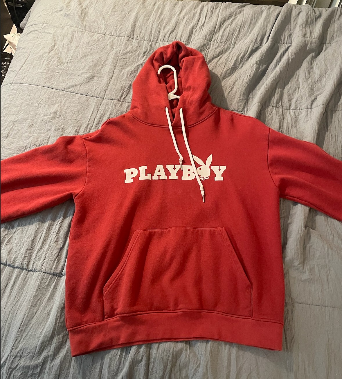 limited red medium pacsun playboy hoodie | eBay UK