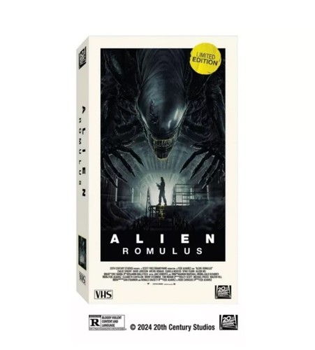 Alien Romulus Limited Edition VHS 20th Century Studios