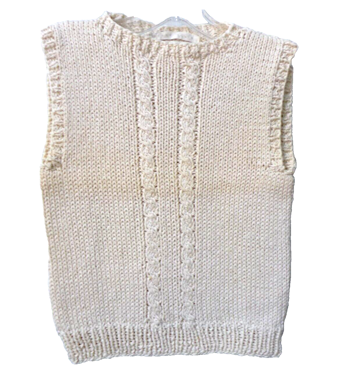 Vintage 70's Perry Ellis Natural Cream Cabled Handknit Cotton Sweater Vest S | eBay Vintage 70's Perry Ellis Natural Cream Cabled Handknit Cotton Sweater Vest S | eBay