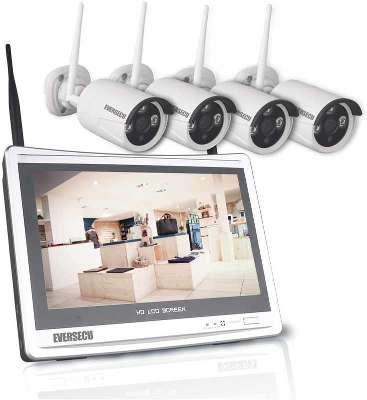 System With 12 Inch Monitor & Nvr