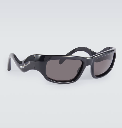 BALENCIAGA BALENCIAGA HAMPTONS BB0320S - 001 BLACK SUNGLASSES