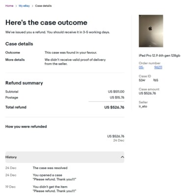 Fotos del artículo de un comprador verificado