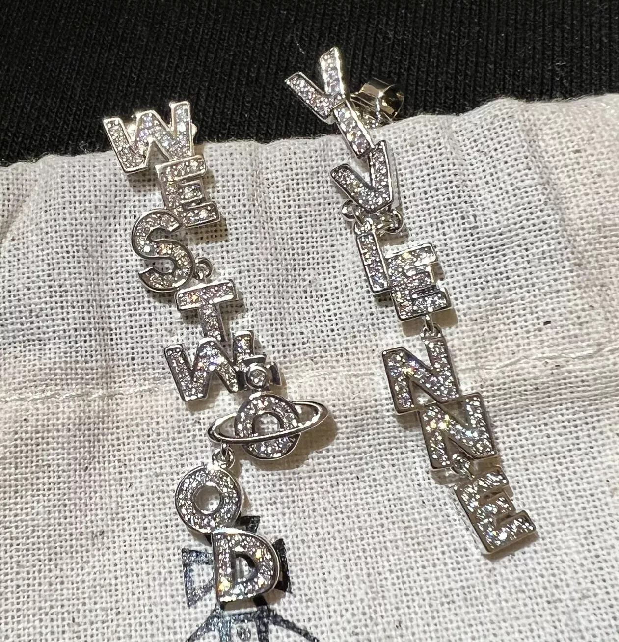 希少✨VivienneWestwood Trump Silver earring 希少✨VivienneWestwood Trump Silver earring
