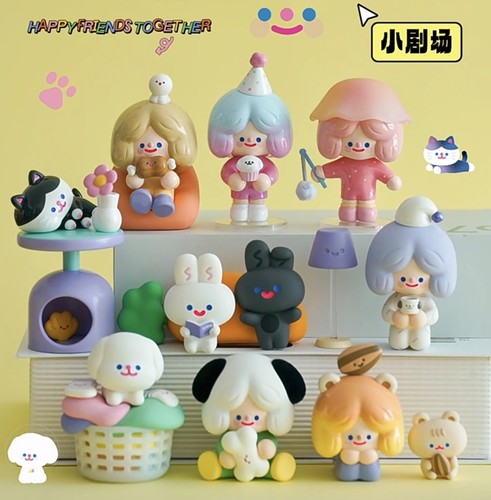 Finding Unicorn Rico Happy Friends Together Series Opened