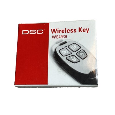 DSC WS4939 4-Button Wireless Keyfob Remote Key Fob '' New & Complete ''