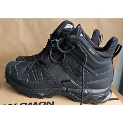 Salomon X Ultra Forces MID GTX 471949 Unisex Black Boots Size 12W 11M New in Box