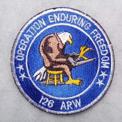 USAF 126th ARW Air Refueling Wing Operation Enduring Freedom Afghanistan Patch