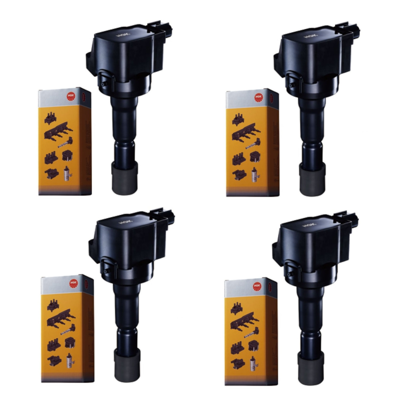 ニッケル Set of 4] NGK Ignition Coils U5093 MAZDA N3H1-18-100C RX-8
