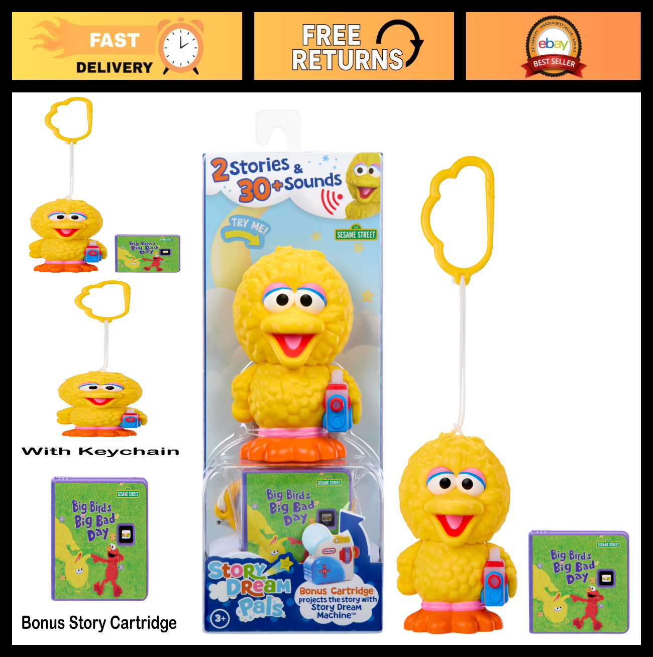 Interactive Big Bird Figure - 4
