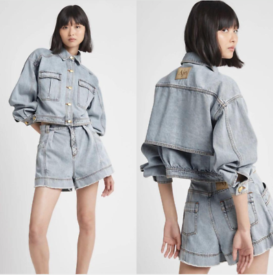 Aje denim jacket clearance