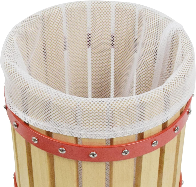 4.75 Gallon Capacity Fruit and Wine Press Filter Bag, 2 Pack