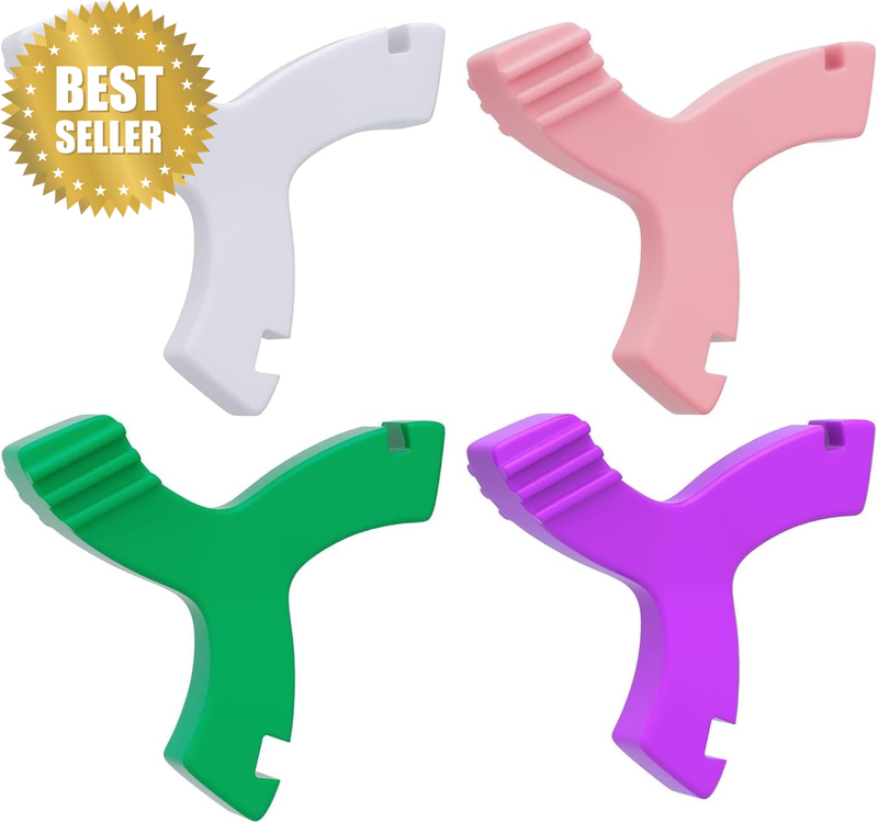 4 Pcs Y-Shaped Chewies for Aligner Trays, Orthodontic with Assorted Flavors - Du