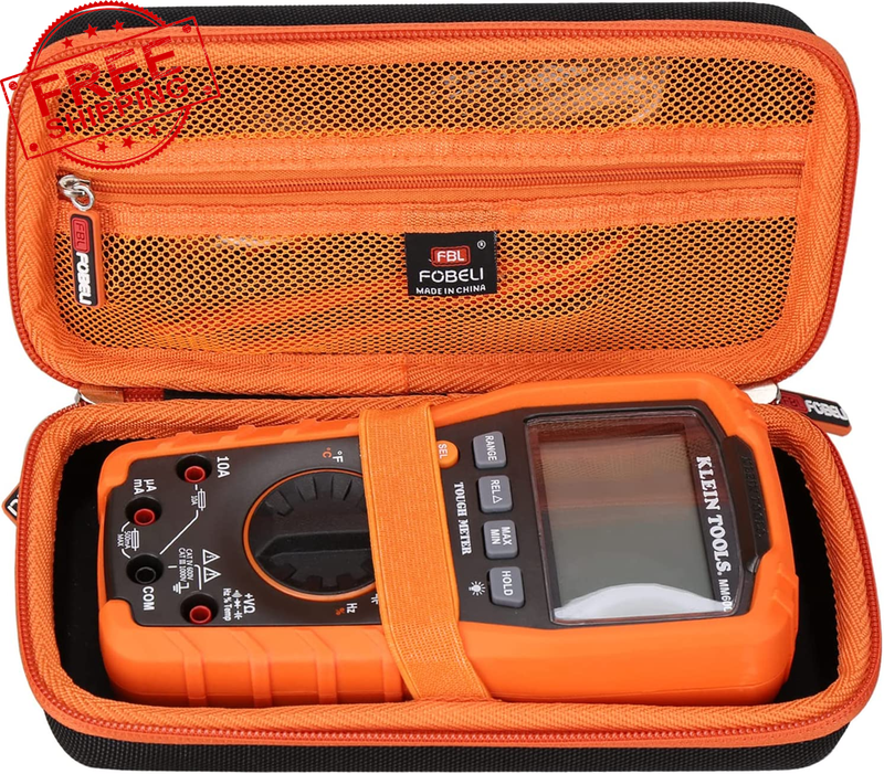 Hard Carrying Case for Klein Tools MM600 Multimeter Digital 