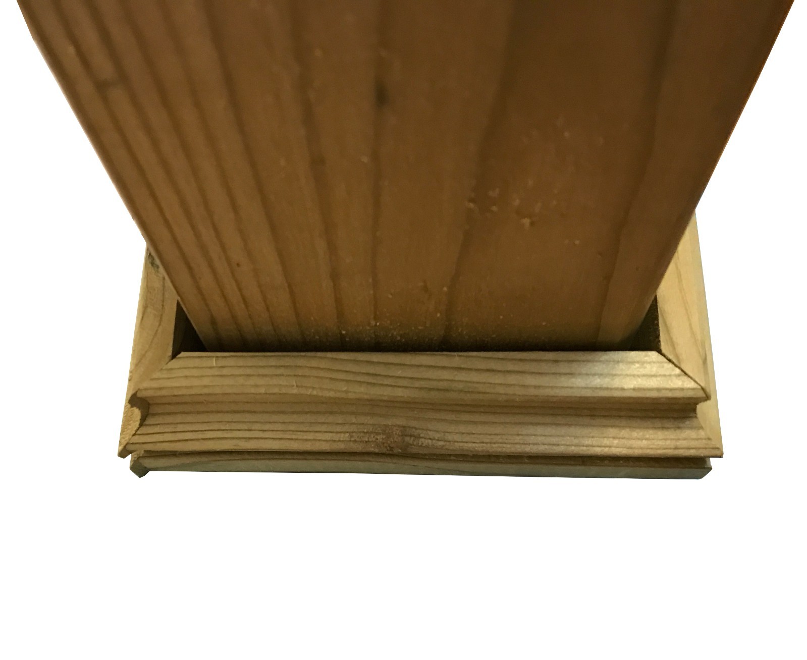 Cambium Pressure Treated Wood Decorative Post Base For 3 5 X3 5