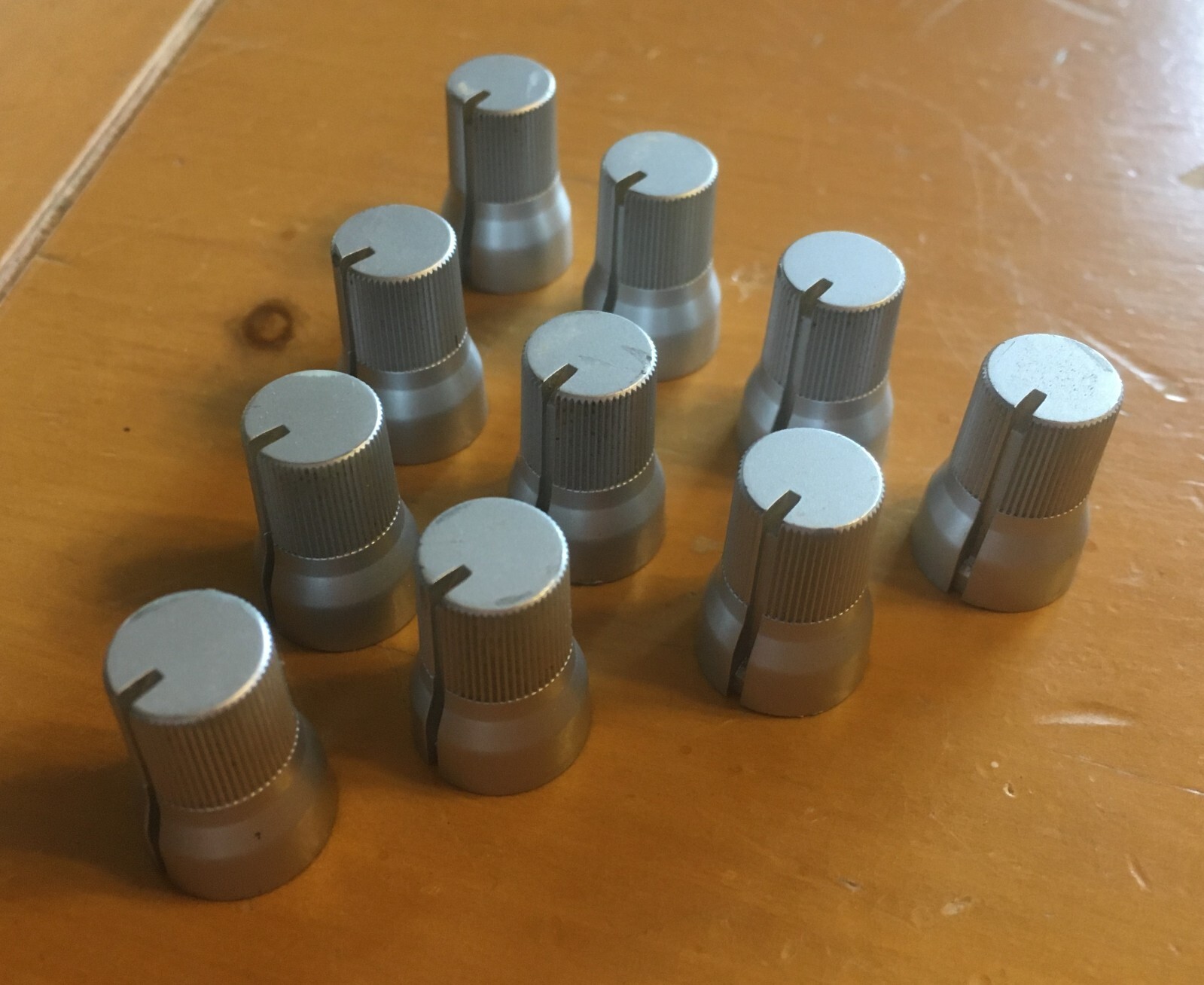 Vestax PMC PCV Mixer Silver Knob Replacement with 