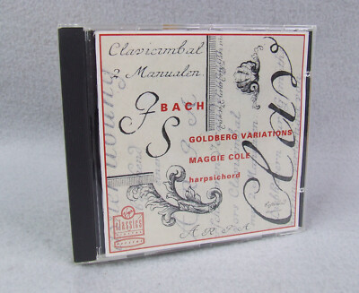 Johann Sebastian Bach - Goldberg Variations BWV 988 (CD, 1991 Virgin)