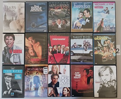 Classic Movie DVDs~~FREE SHIPPING w/ purchase of 4~~Minimum 2 movie order~#2