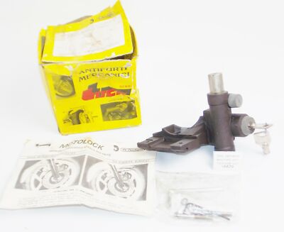 1980's MOTOLOCK D5 ANTITHEFT LOCK BMW 1985 R65 R80 R80RT COD.82.00157.0.9