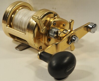 SHIMANO Trinidad TN14 Star Drag Reel + 50# Braid - Clean - Made in Japan (#2)