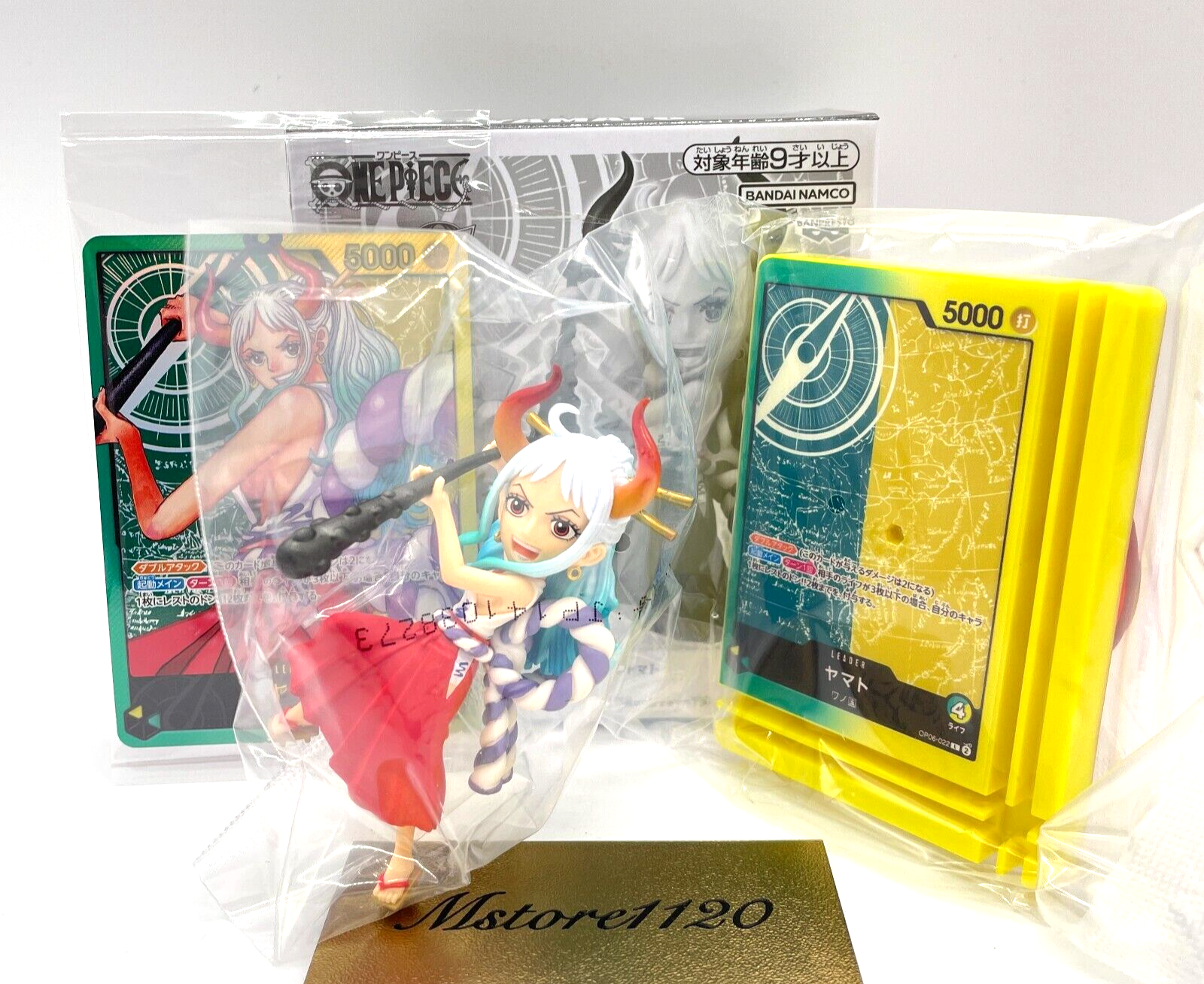 One Piece LECAFIG Yamato Card & Figure OP06-022 Limited New