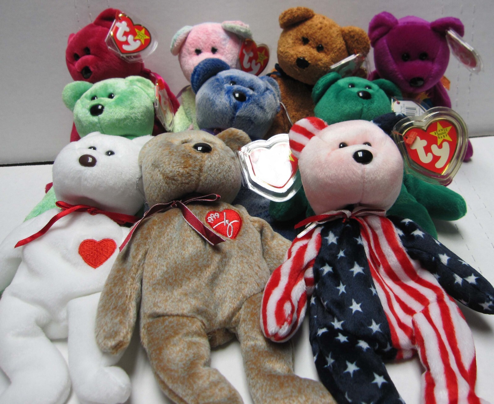 Ty Beanie Babies, Lot of 10, Bears on Parade Group 11 | eBay