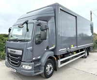 2019 DAF LF55,210 GRP BOX VAN TWIN SLD 16 TON EURO-6 HORSEBOX FURNITURE FLATBED