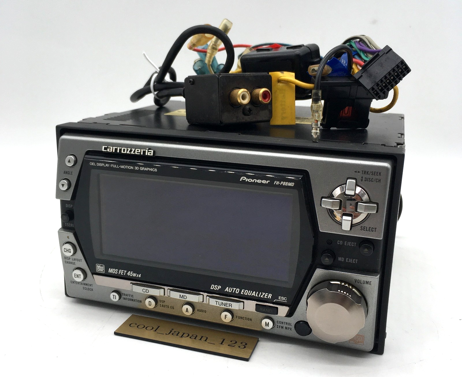 Pioneer carrozzeria FH-P88MD 2Din Car Audio CD MD Player