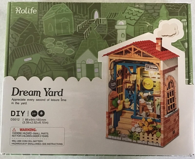 Rolife Dream Yard DIY Miniature House Kit DS012 Dollhouse Hobby
