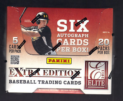 2013 Panini Elite hobby box AARON JUDGE, 6 autos per box / upto 10 autos HOT box