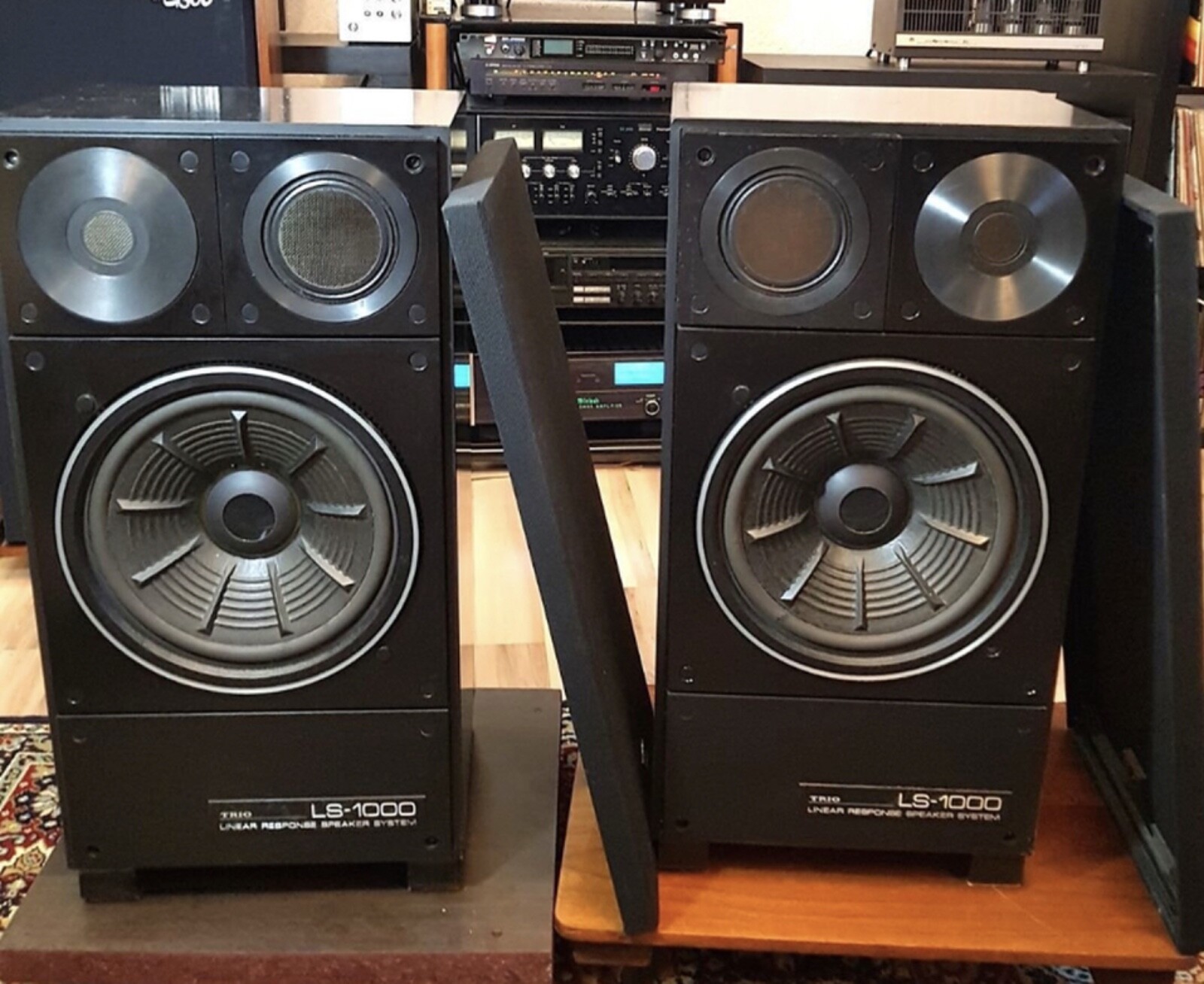 TORIO トリオ LS-1000 ペア 3wayスピーカー Yahoo!オークション - TRIO トリオ LS-1000 3WAY システム