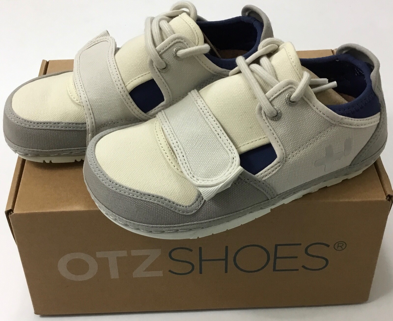 ★OTZ★3300 Canvas Low★大人気★ Women OTZ Low Lace Up Canvas Shoes 3302 Gray Blue EU 35 US