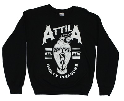 Attila Crewneck Sweatshirt-ATL FTW ''Guilty Pleasure'' Tiger Head Hawk Pic