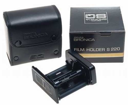 Zenza Bronica ETR 120 Film Back Holder Black Chrome M52 | eBay