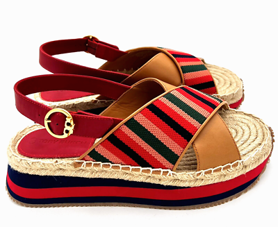 Tory burch top daisy wedge