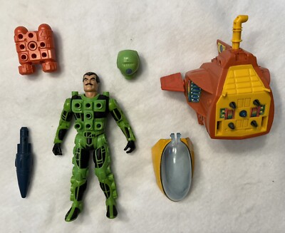 Kenner 1986 Centurions Max Ray Action Figure W/Accessories Incomplete Vintage