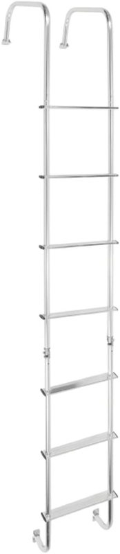 RV Universal Outdoor Ladder For Camper Trailer Motor Home Fit Any RV Maintenance