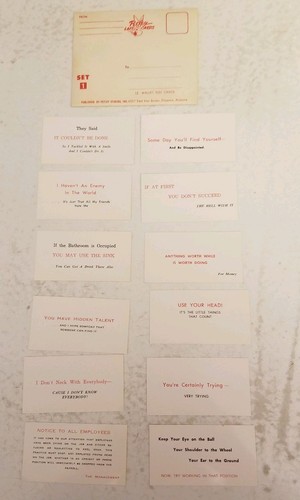 Vintage Petley Laff Cards Wallet Size Cards