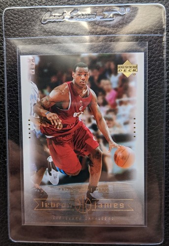 2003 UPPER DECK #11 LEBRON JAMES ROOKIE CARD RC CAVALIERS