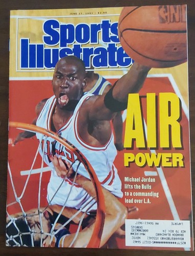 Sports Illustrated June 17 1991 MICHAEL JORDAN AIR POWER