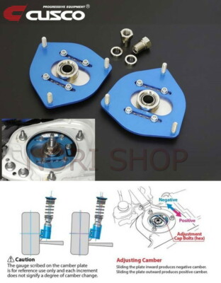 CUSCO FR. Pillowball Adjustable Upper Mount For Corolla Levin Trueno TE71 aft MC