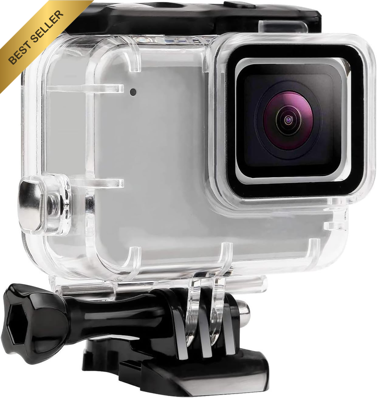 35M Waterproof Case for Gopro Hero 7 White/Silver